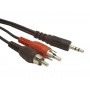 Cablexpert | Audio cable | Male | RCA x 2 | Mini-phone stereo 3.5 mm | 2.5 m - 2